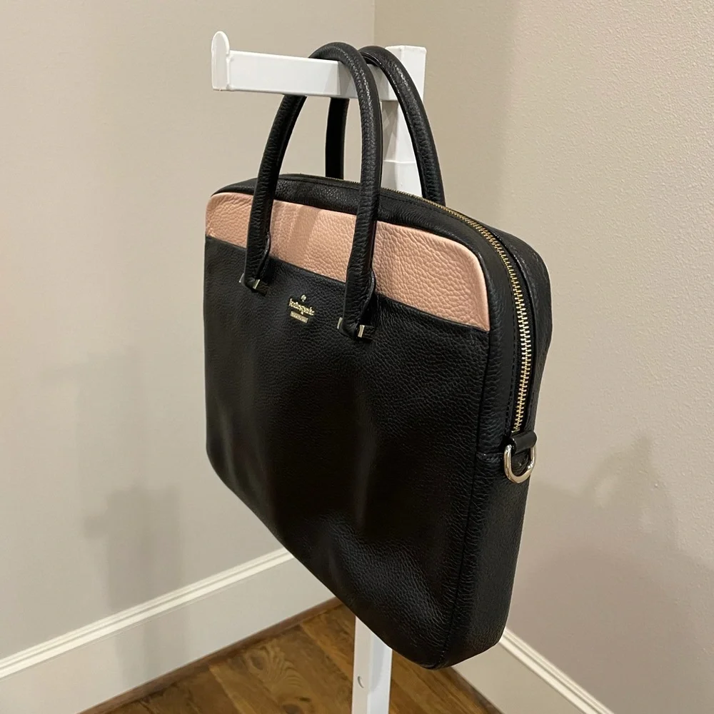 Kate Spade New York 13-inch colorblock leather laptop case ♠️